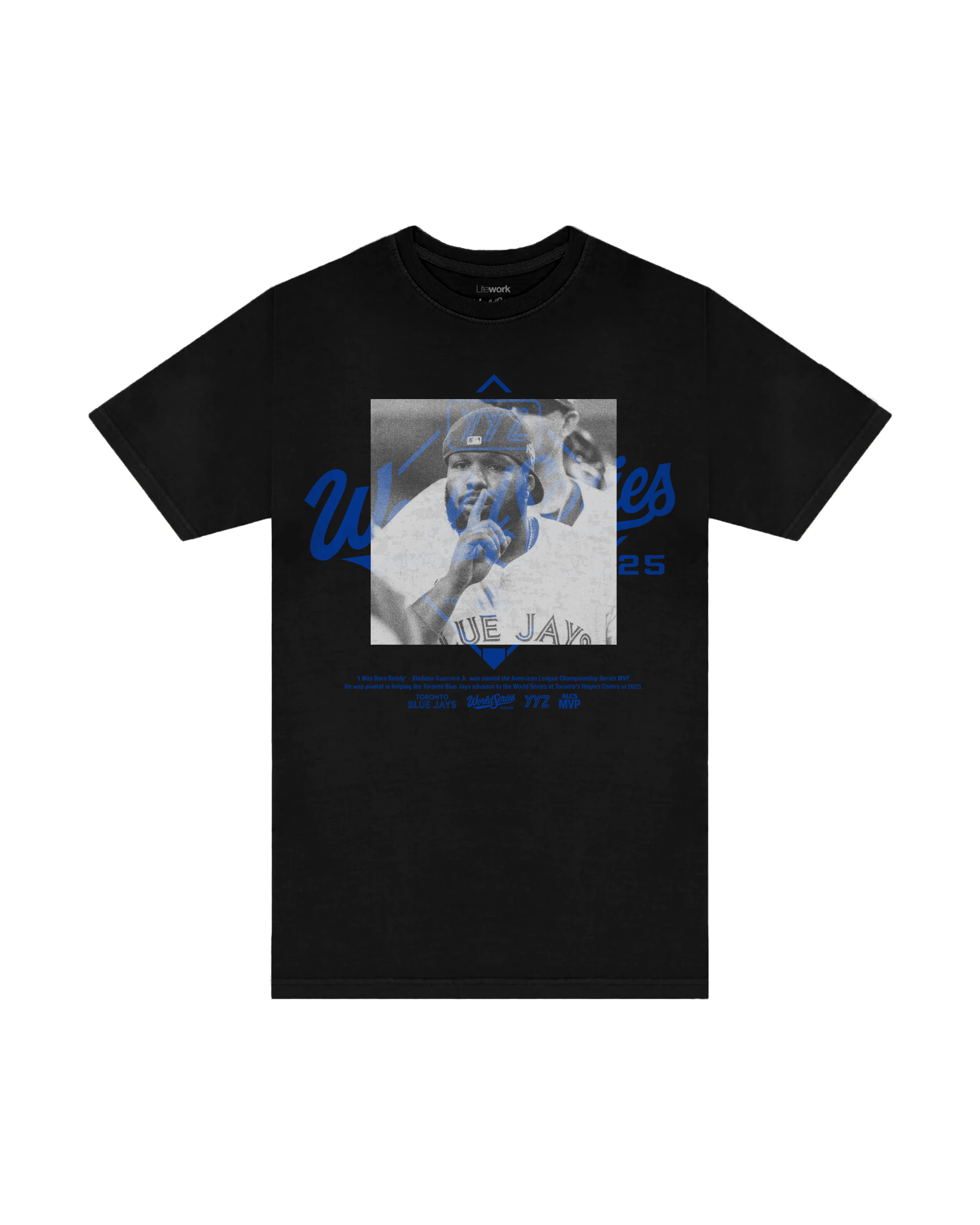 "MVP VLADDY" TORONTO BLUE JAYS WORLD SERIES T-SHIRT