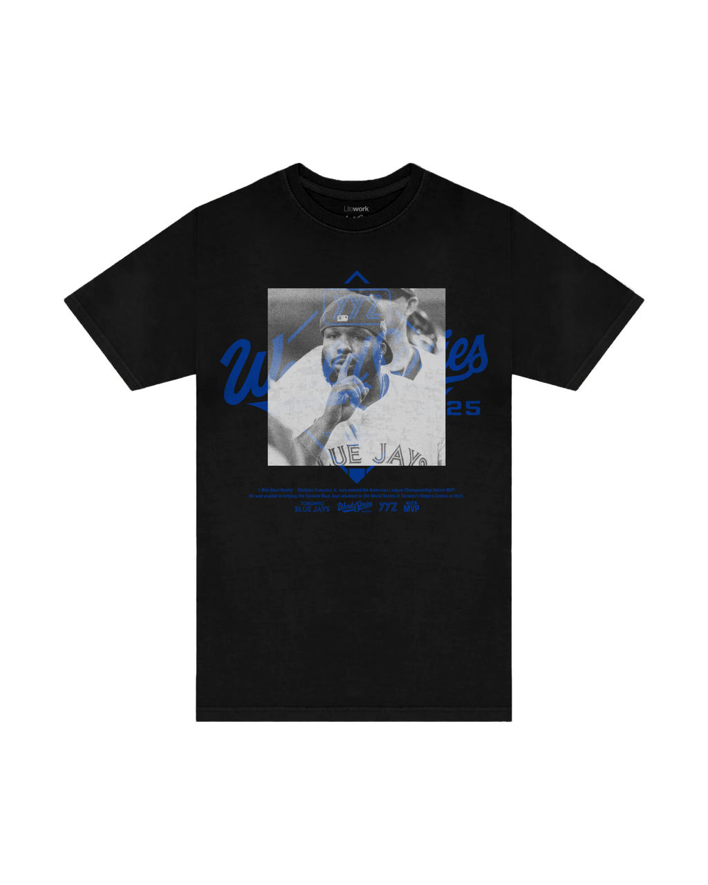 "MVP VLADDY" TORONTO BLUE JAYS WORLD SERIES T-SHIRT