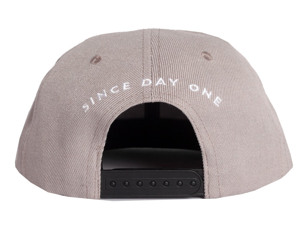 Grey Canada Fly Snapback